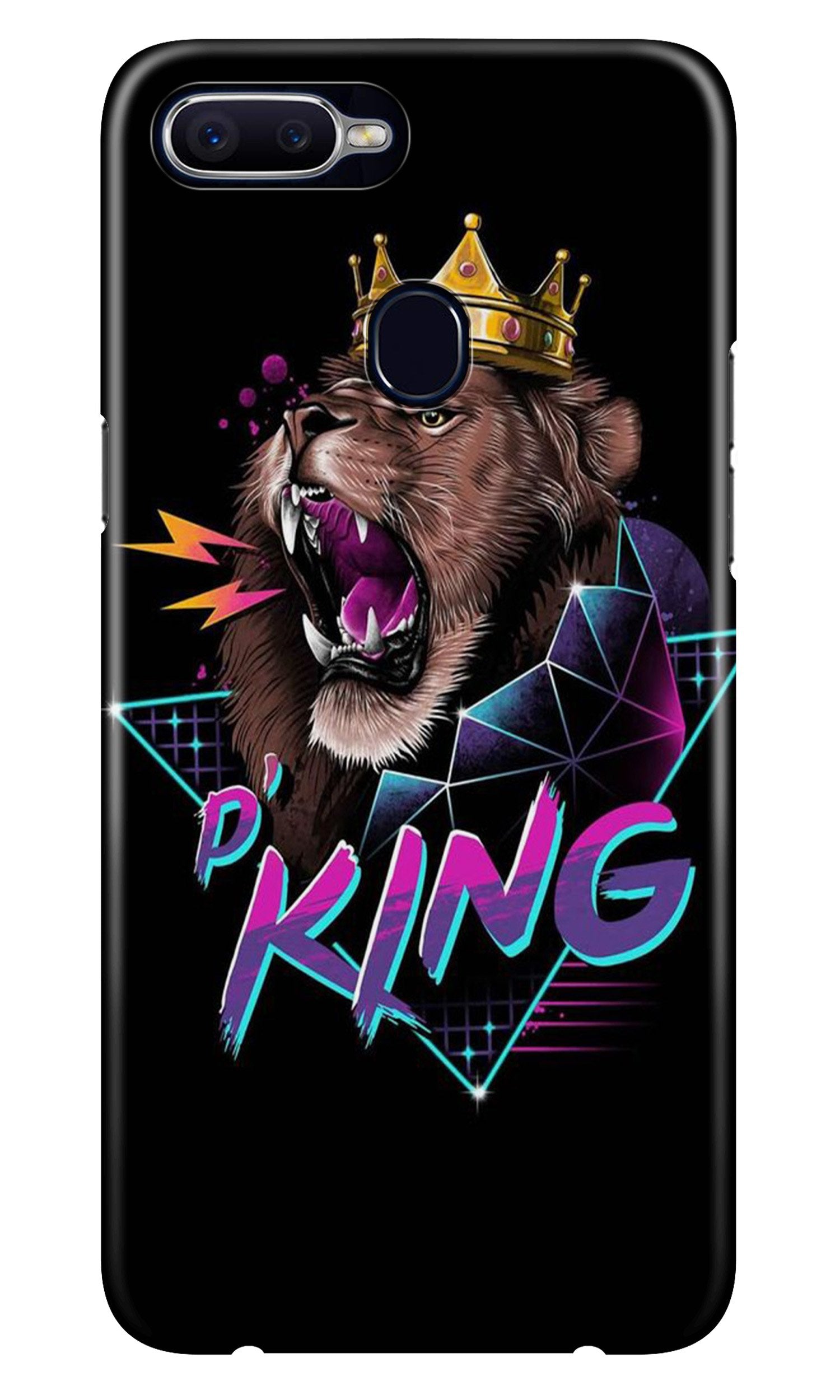 Lion King Case for Oppo A7 (Design No. 219)
