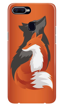 Wolf  Mobile Back Case for Oppo A12 (Design - 224)