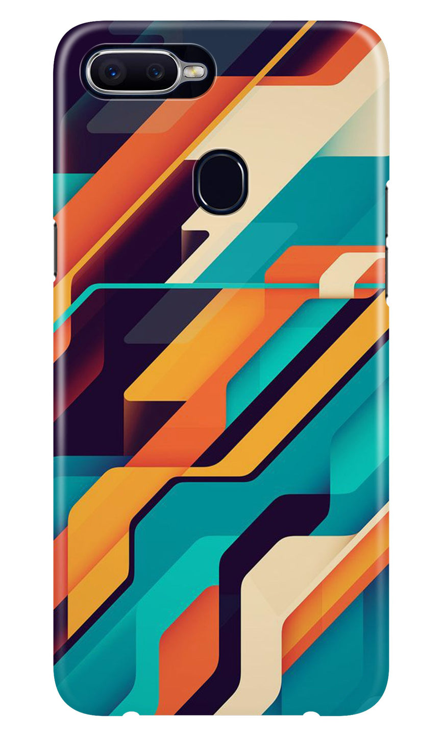Modern Art Case for Oppo A12 (Design No. 233)