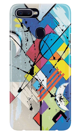 Modern Art Case for Oppo A12 (Design No. 235)