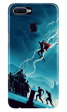 Thor Avengers Mobile Back Case for Oppo A12 (Design - 243)
