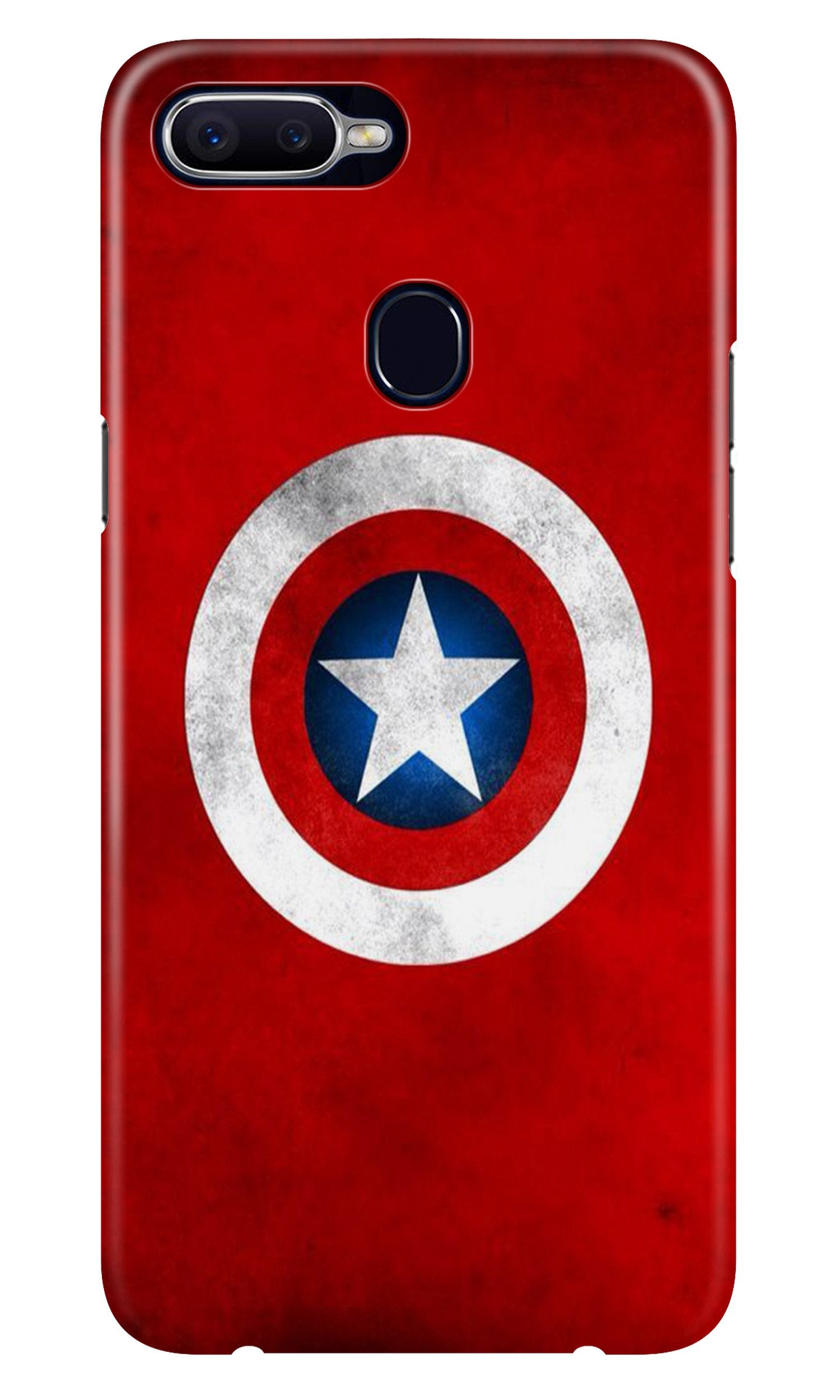 Captain America Case for Oppo A12 (Design No. 249)