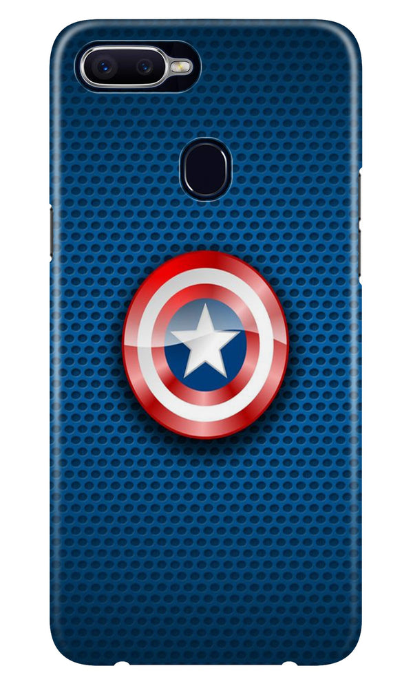 Captain America Shield Case for Realme 2 (Design No. 253)