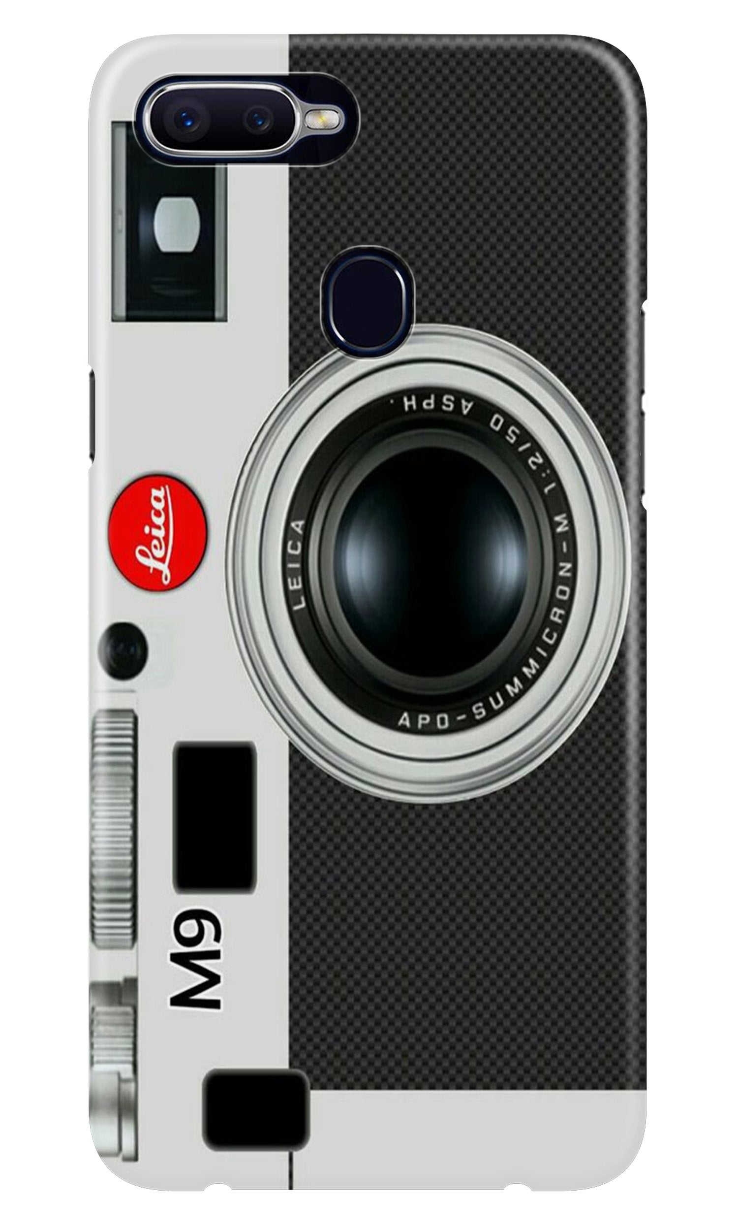 Camera Case for Oppo A12 (Design No. 257)