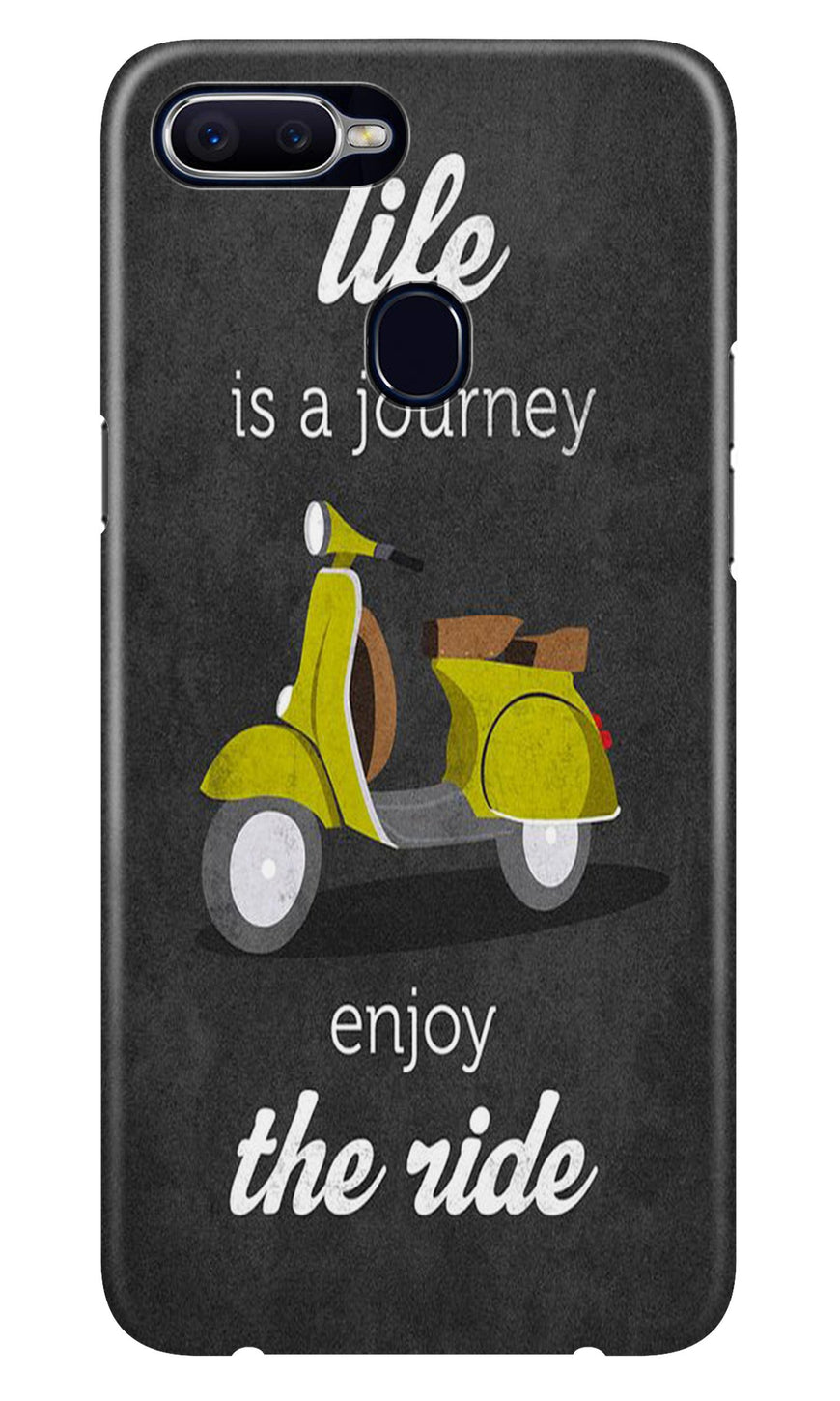 Life is a Journey Case for Oppo A12 (Design No. 261)