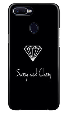 Sassy and Classy Mobile Back Case for Oppo A12 (Design - 264)