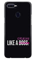 Like a Girl Boss Case for Oppo A12 (Design No. 265)
