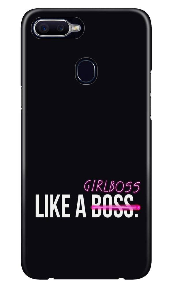 Like a Girl Boss Case for Oppo A5s (Design No. 265)