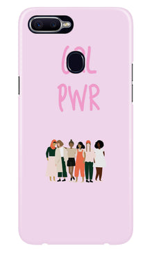Girl Power Mobile Back Case for Oppo A12 (Design - 267)