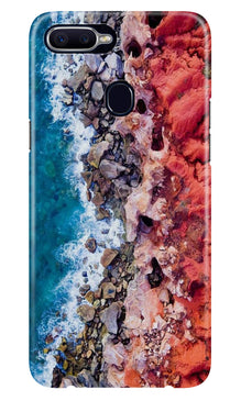Sea Shore Mobile Back Case for Oppo A12 (Design - 273)