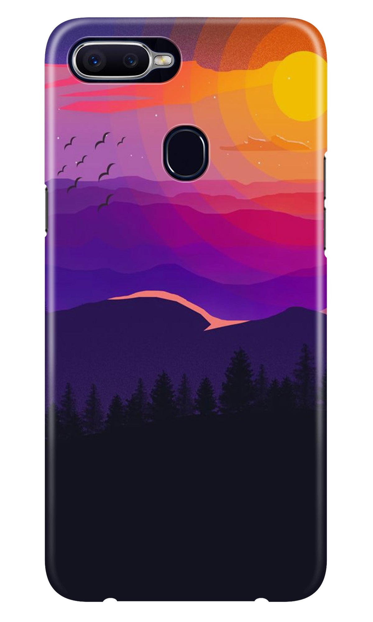 Sun Set Case for Oppo F9/F9 Pro (Design No. 279)