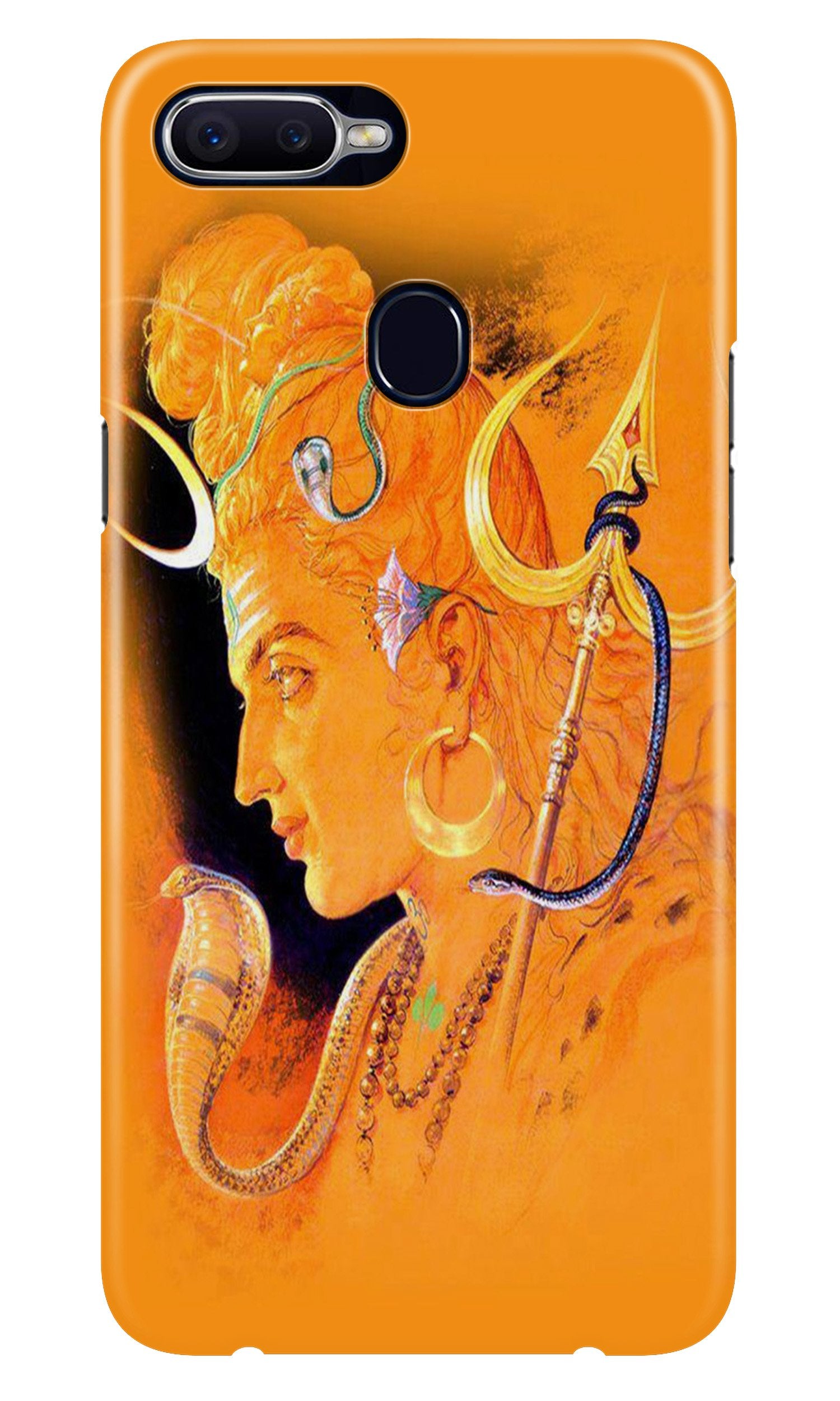 Lord Shiva Case for Oppo A7 (Design No. 293)
