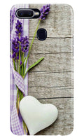 White Heart Case for Oppo F9/F9 Pro (Design No. 298)