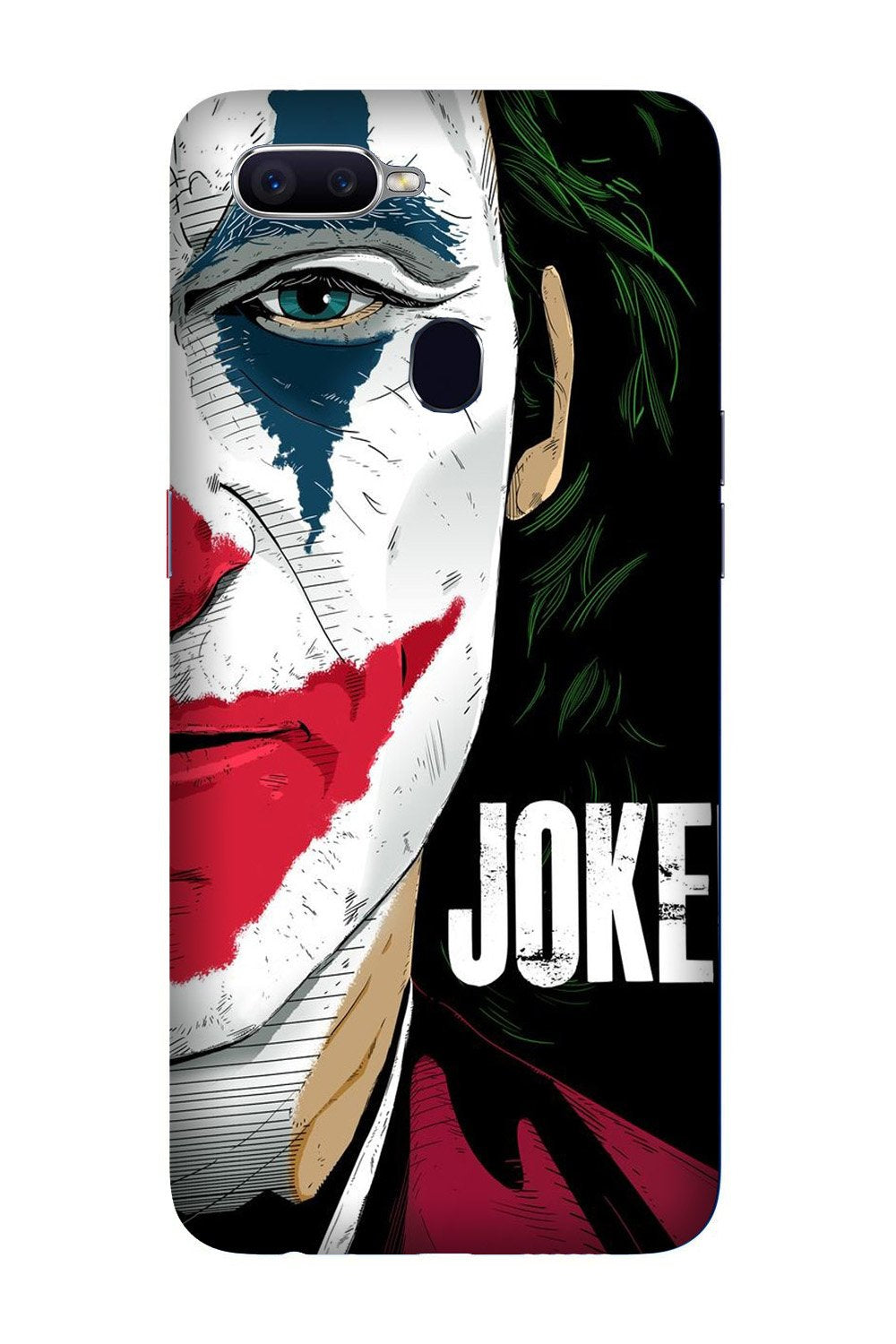 Joker Mobile Back Case for Oppo R15 Pro  (Design - 301)