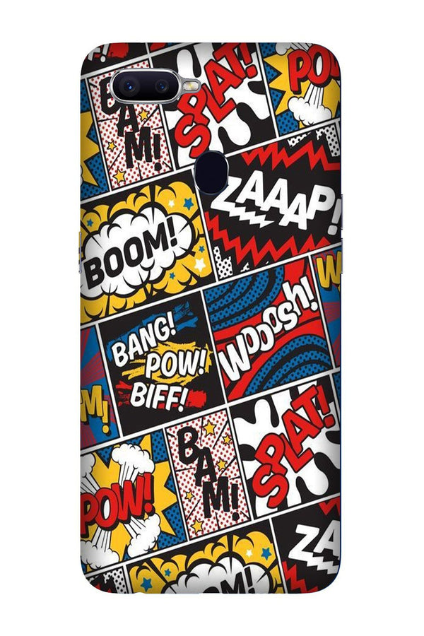 Boom Mobile Back Case for Oppo A5s  (Design - 302)