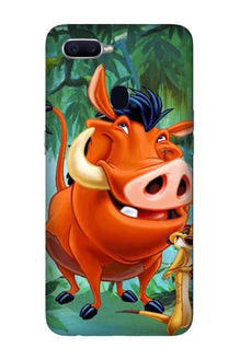 Timon and Pumbaa Mobile Back Case for Realme U1  (Design - 305)