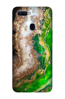 Marble Texture Mobile Back Case for Oppo A5  (Design - 307)