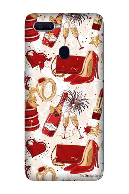 Girlish Mobile Back Case for Oppo A7(Design - 312)