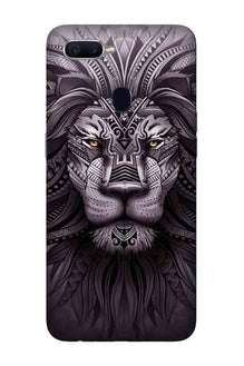 Lion Mobile Back Case for Oppo A5s  (Design - 315)