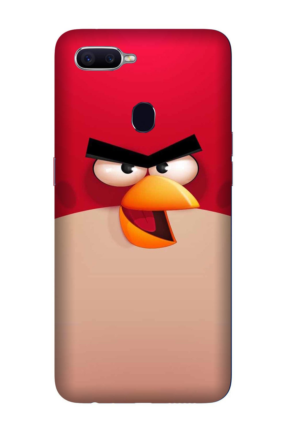 Angry Bird Red Mobile Back Case for Oppo R15 Pro  (Design - 325)