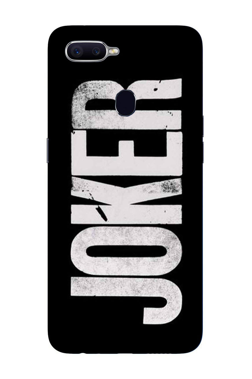 Joker Mobile Back Case for Oppo A12 (Design - 327)