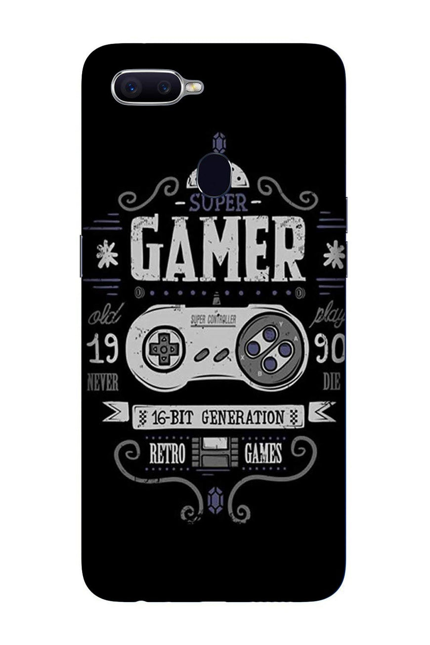 Gamer Mobile Back Case for Oppo F9  (Design - 330)