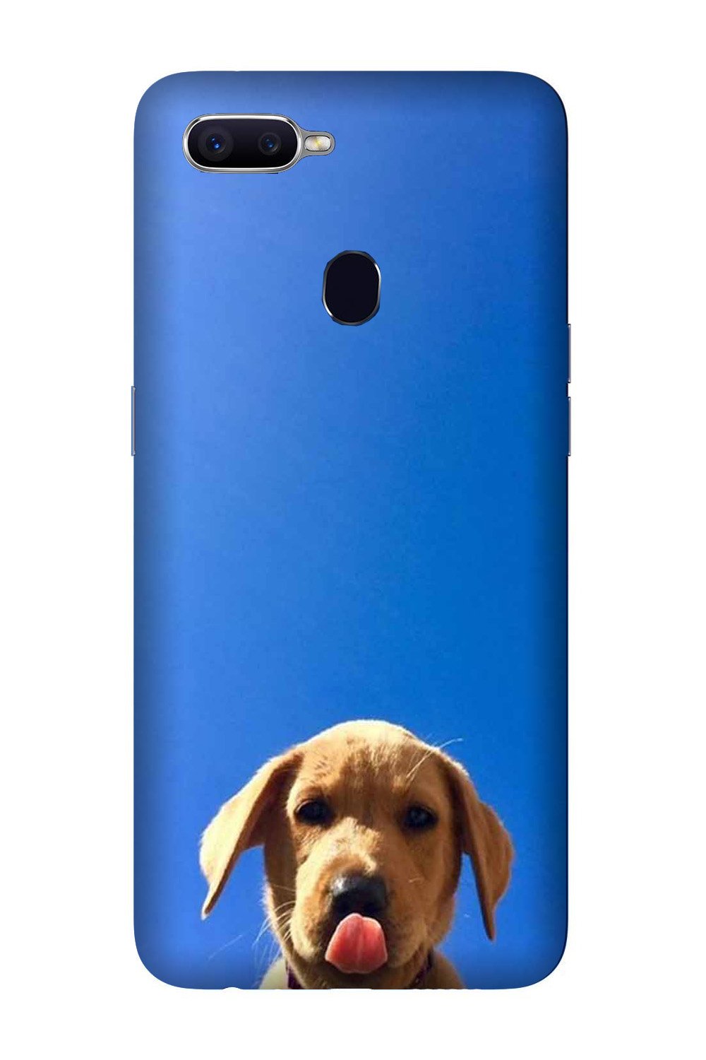 Dog Mobile Back Case for Oppo R15 Pro  (Design - 332)