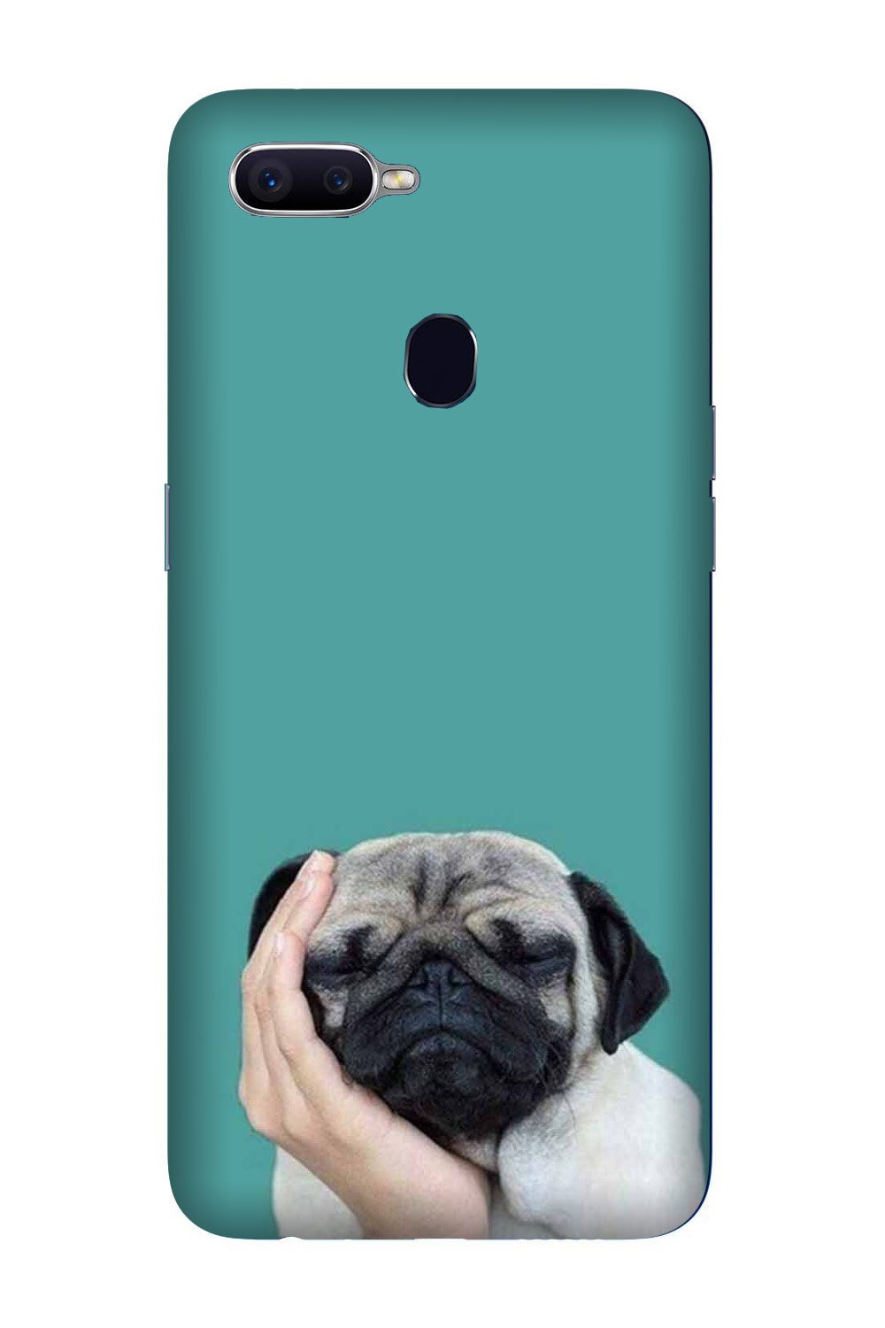 Puppy Mobile Back Case for Oppo A5s  (Design - 333)