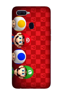Mario Mobile Back Case for Oppo A12 (Design - 337)