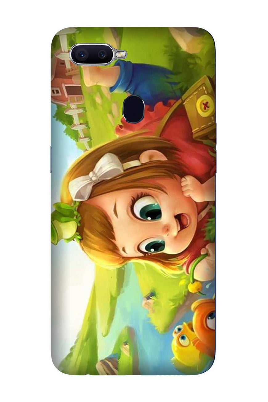 Baby Girl Mobile Back Case for Realme 2 Pro  (Design - 339)