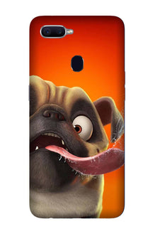 Dog Mobile Back Case for Oppo A5  (Design - 343)