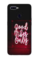 Good Vibes Only Mobile Back Case for Realme 2 Pro  (Design - 354)