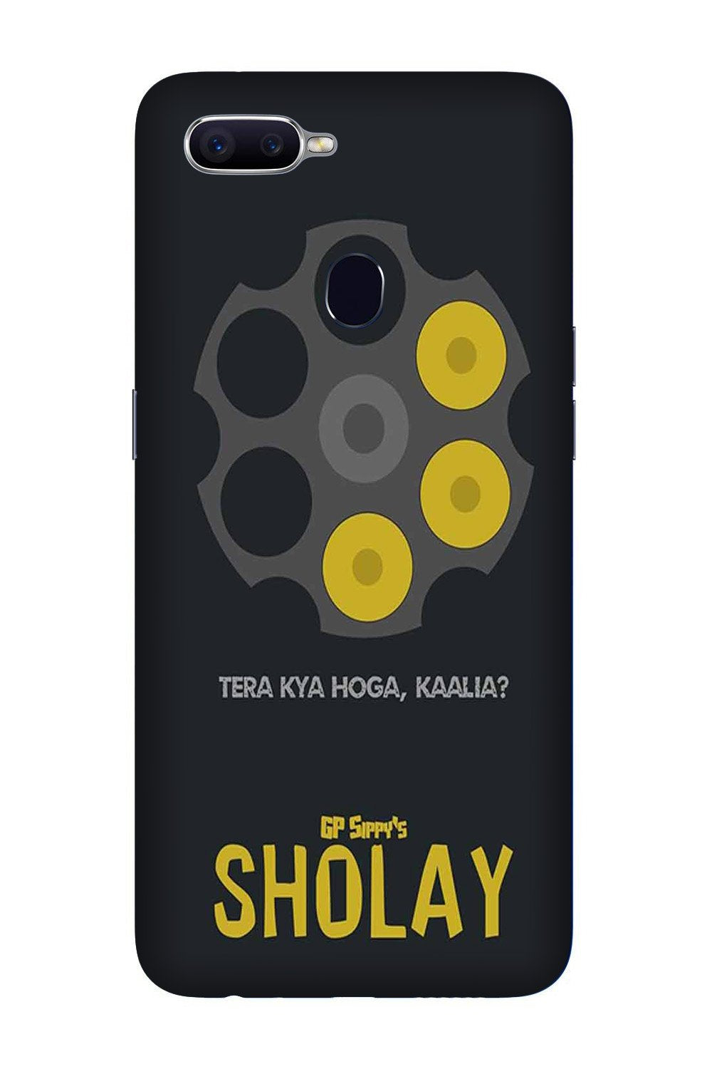 Sholay Mobile Back Case for Realme U1  (Design - 356)