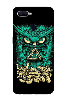 Owl Mobile Back Case for Oppo R15 Pro  (Design - 358)