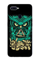 Owl Mobile Back Case for Oppo A12 (Design - 358)