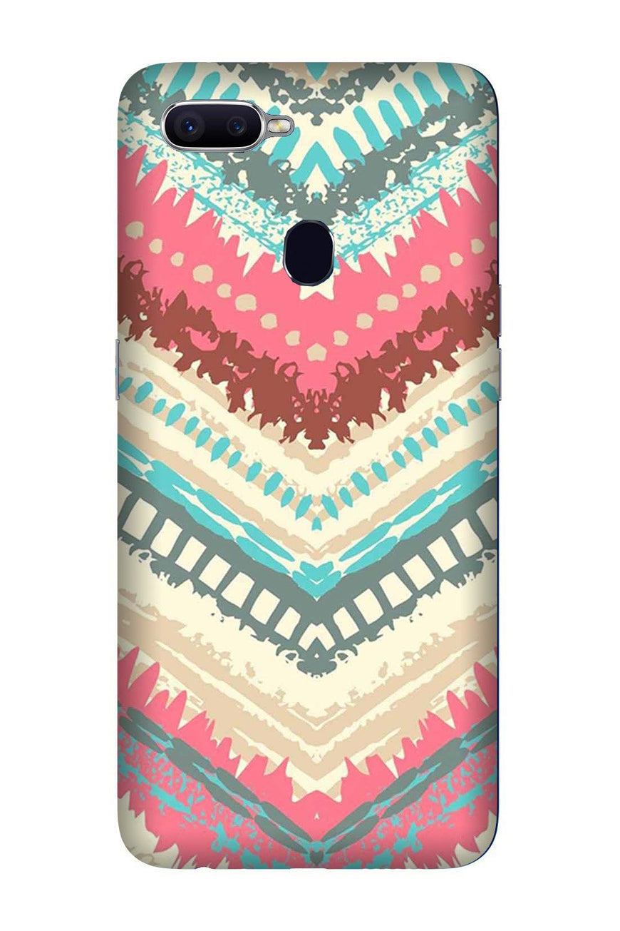 Pattern Mobile Back Case for Oppo A5s  (Design - 368)