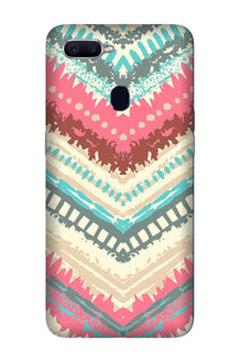 Pattern Mobile Back Case for Oppo A12 (Design - 368)