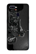 Royal Enfield Mobile Back Case for Oppo A5s  (Design - 381)