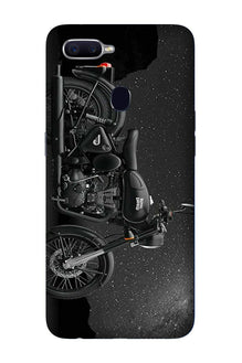 Royal Enfield Mobile Back Case for Oppo F9  (Design - 381)