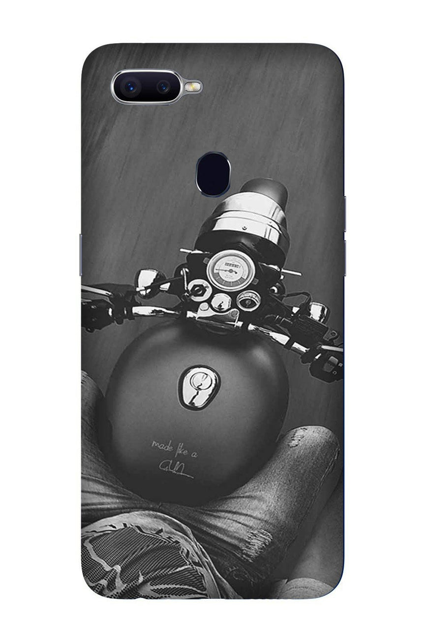 Royal Enfield Mobile Back Case for Realme 2  (Design - 382)