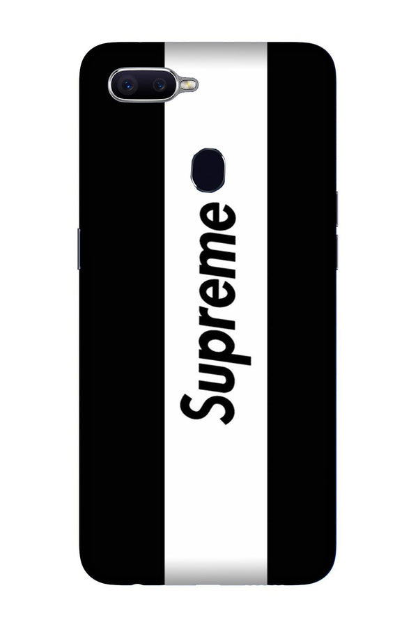 Supreme Mobile Back Case for Oppo A5  (Design - 388)