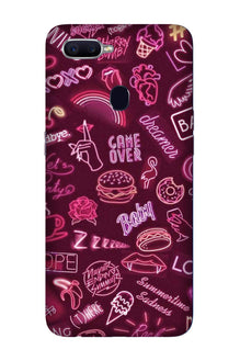 Party Theme Mobile Back Case for Oppo F9  (Design - 392)