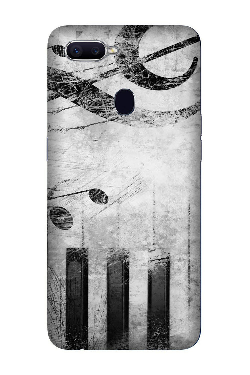 Music Mobile Back Case for Oppo A5s  (Design - 394)
