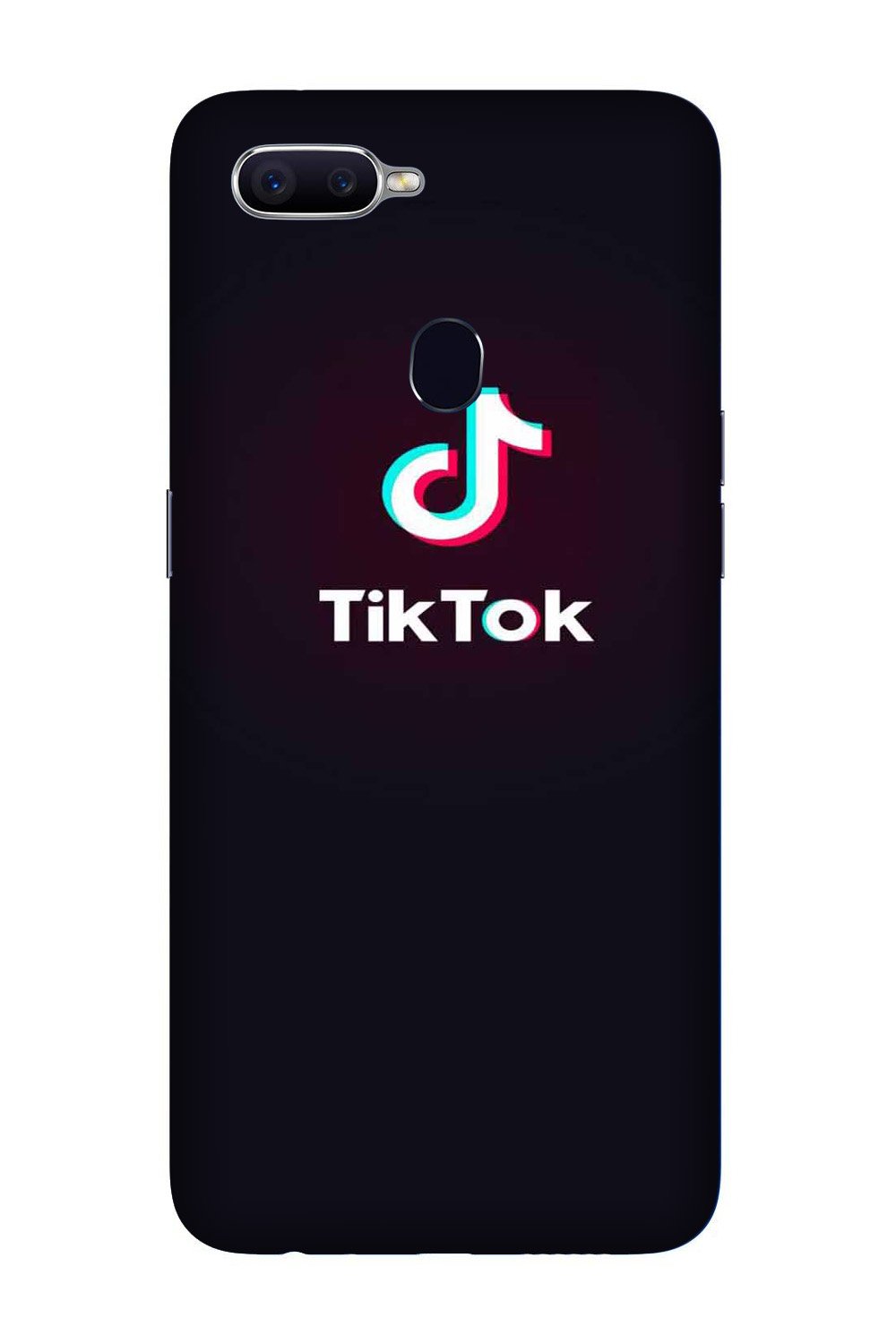 Tiktok Mobile Back Case for Realme U1  (Design - 396)
