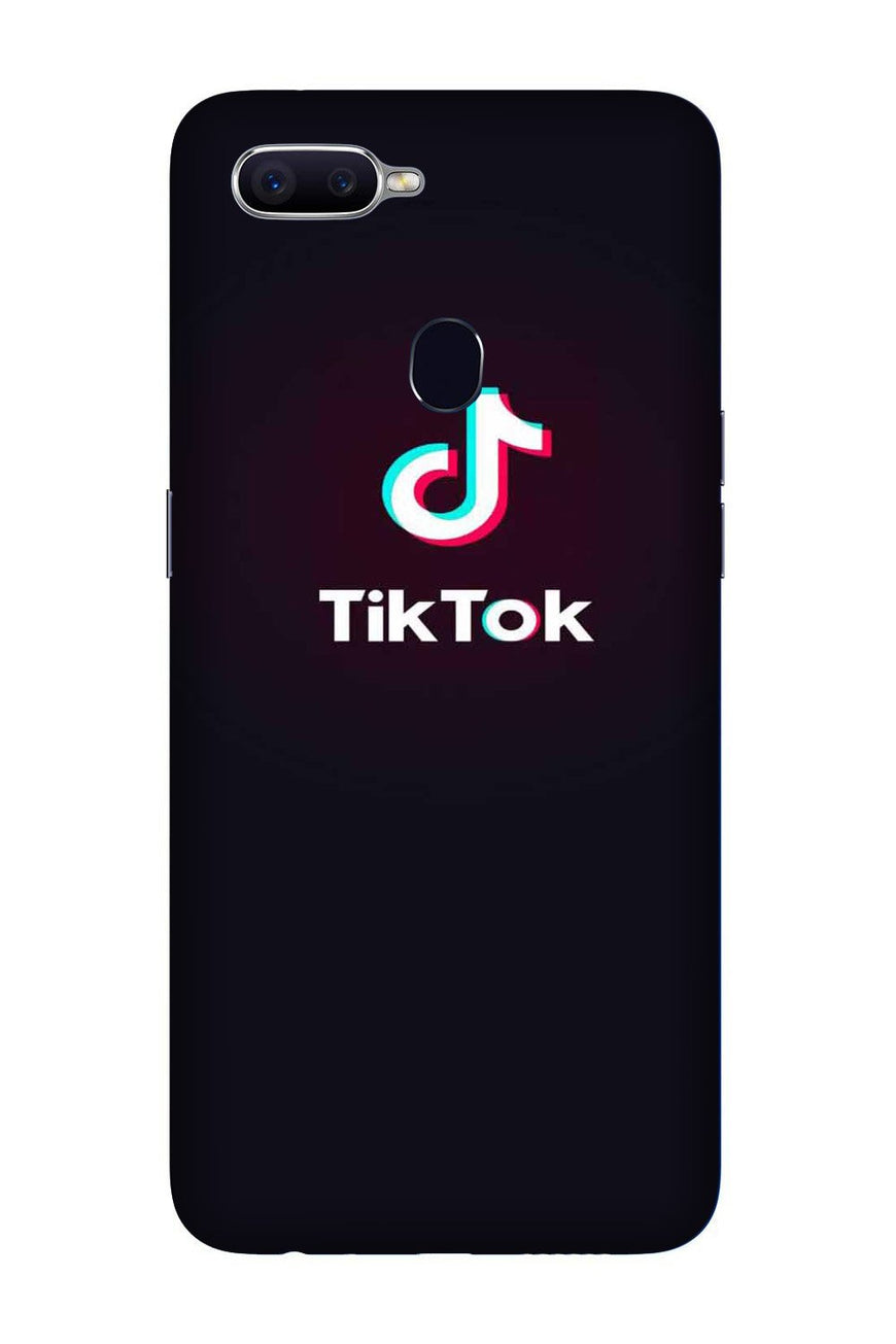 Tiktok Mobile Back Case for Oppo R15 Pro  (Design - 396)