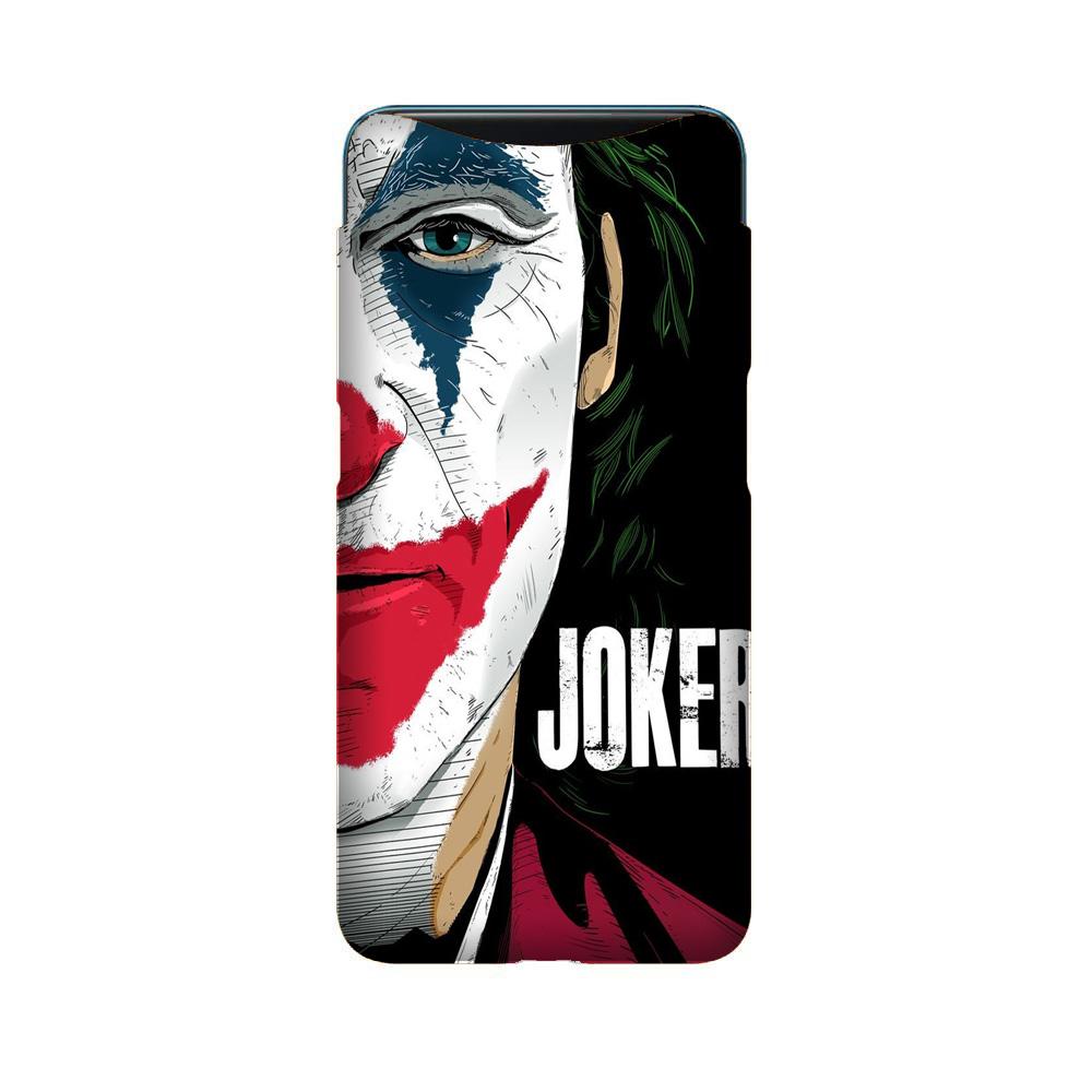 Joker Mobile Back Case for Oppo Find X  (Design - 301)