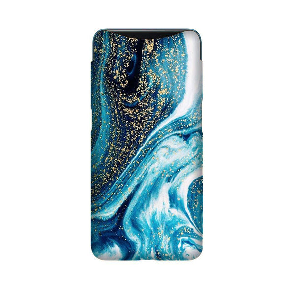 Marble Texture Mobile Back Case for Oppo Find X  (Design - 308)