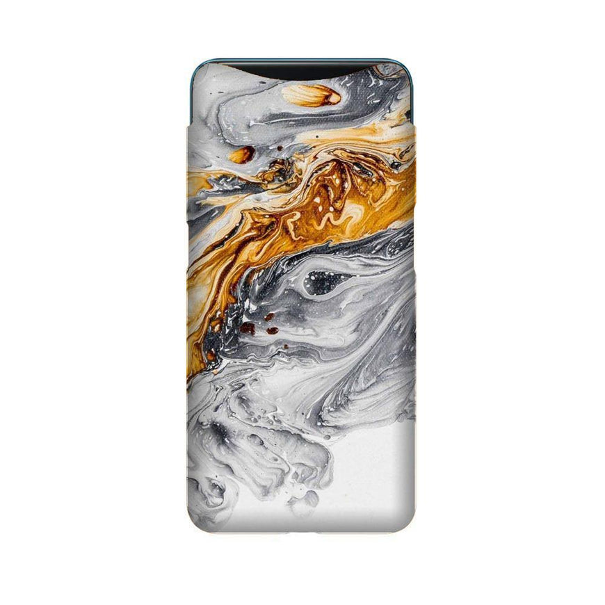Marble Texture Mobile Back Case for Oppo Find X  (Design - 310)