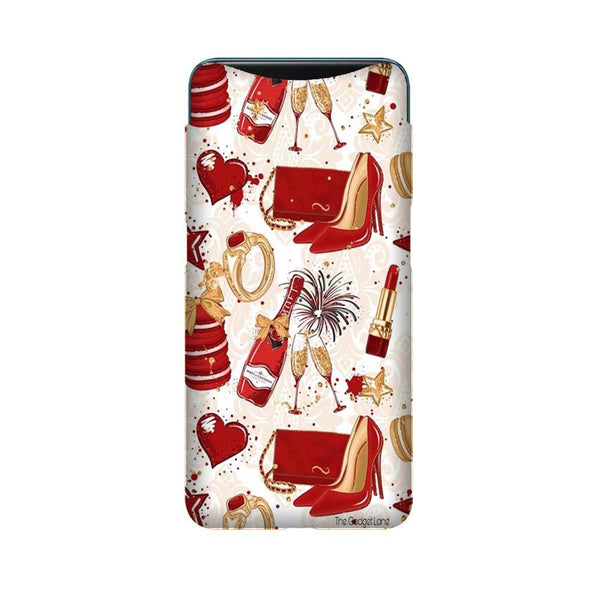 Girlish Mobile Back Case for Oppo Find X  (Design - 312)