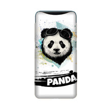 Panda Mobile Back Case for Oppo Find X  (Design - 319)